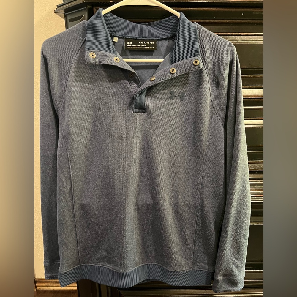 Youth Under Armour Dark Blue Pullover